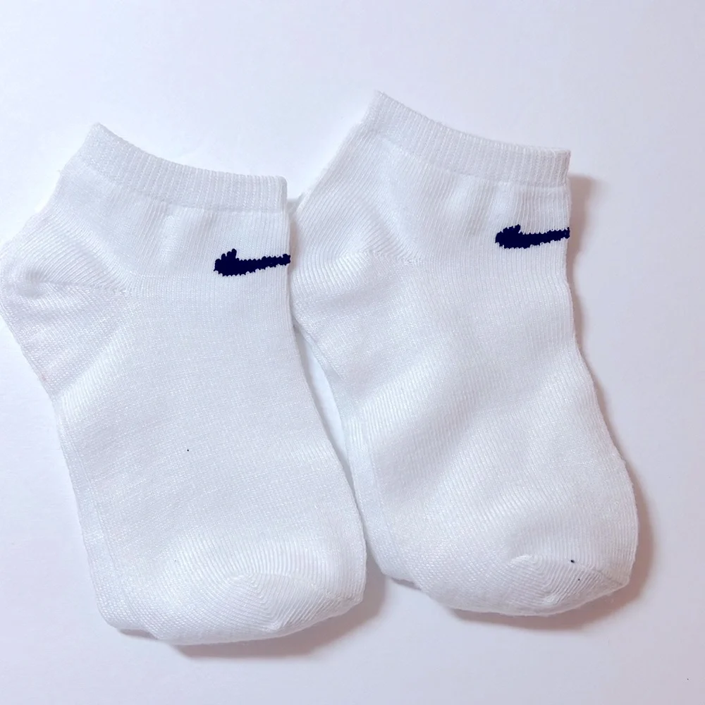 Nike Baby White Ankle Socks | Classic Logo Socks | 12–24 Months